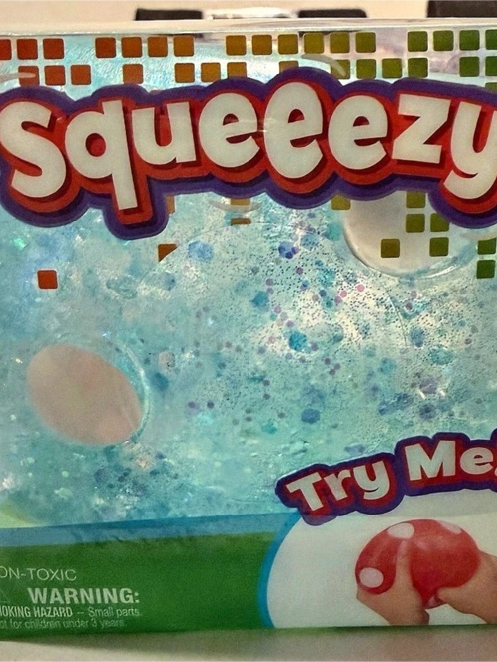 Squeezy Blue Sensory Toy NWT